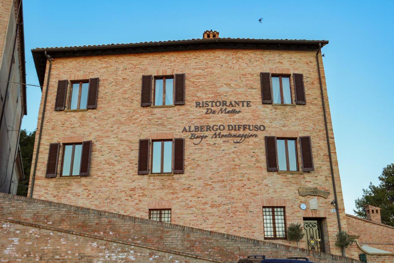 Albergo Diffuso Borgo Montemaggiore Montemaggiore al Metauro Buitenkant foto