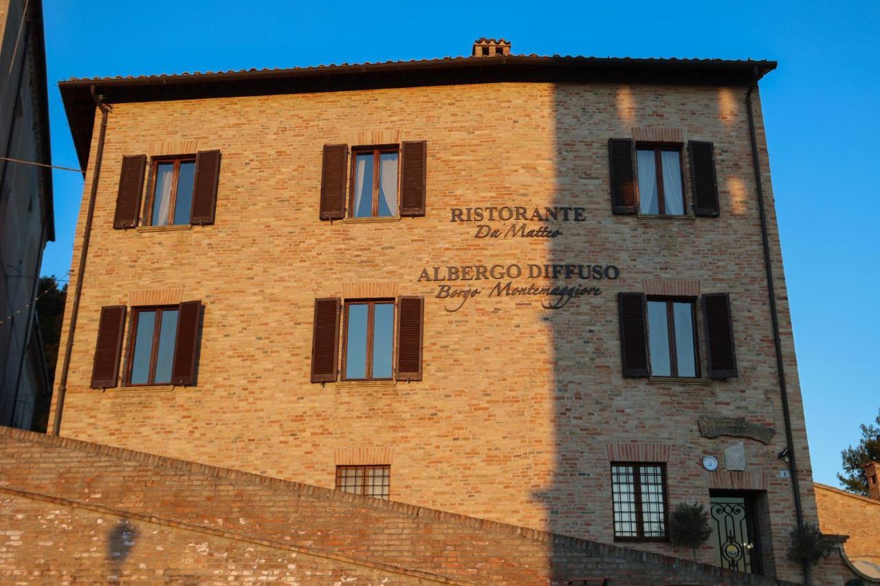 Albergo Diffuso Borgo Montemaggiore Montemaggiore al Metauro Buitenkant foto